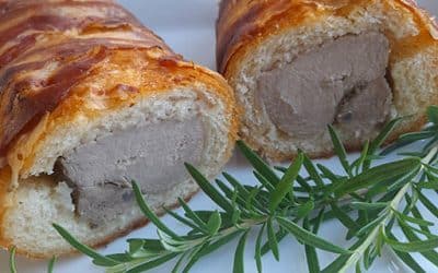 Filetto di Maiale in crosta di pane e rigatina